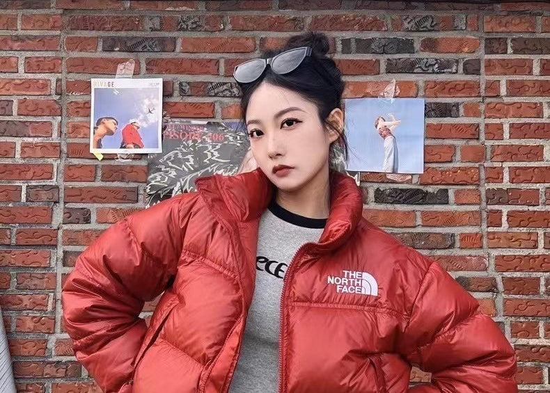 The North Face Women's Cropped Quilted Puffer Jacket — context