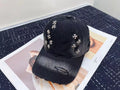 Chrome Hearts Baseball Cap - Black / White