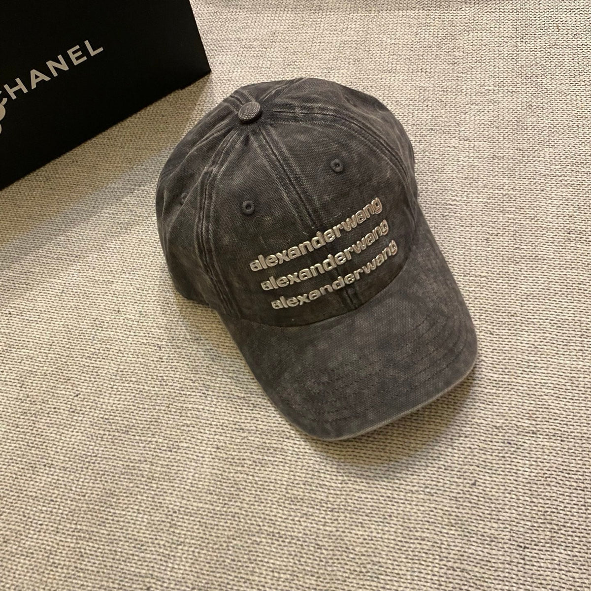 Alexander Wang Distressed Baseball Cap